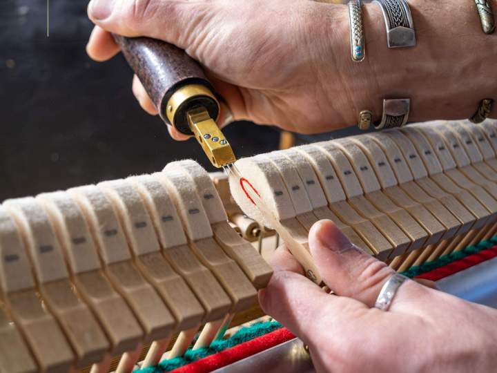 Restauration de piano La Roche-Bernard